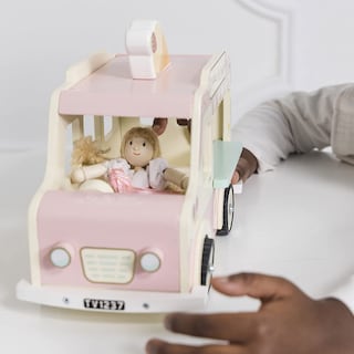 Foto 4 | Foto 4 | Set Doll House Dolly Ice Cream Van Play Le Toy Van Wood - Venta Internacional.
