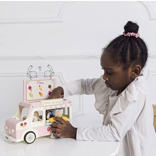 Foto 5 | Foto 5 | Set Doll House Dolly Ice Cream Van Play Le Toy Van Wood - Venta Internacional.