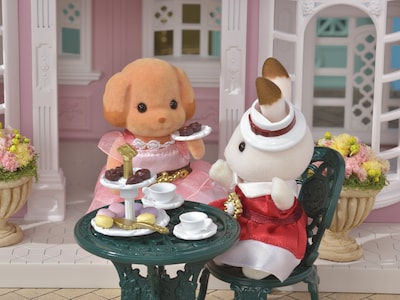 Foto 5 | Foto 5 | Set De Té Y Golosinas Calico Critters Town Series Con Muebles - Venta Internacional.