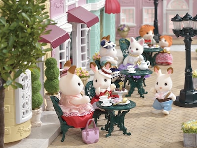 Foto 7 | Foto 7 | Set De Té Y Golosinas Calico Critters Town Series Con Muebles - Venta Internacional.