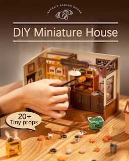 Foto 3 | Foto 3 | Kit De Casa En Miniatura Rolife Becka's Baking House Con Led 1:20 - Venta Internacional.