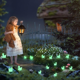 Foto 5 | Foto 5 | Minipatos Luminosos De Resina Para Decoración De Casas De Muñecas De Jardín - Venta Internacional.