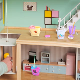 Foto 6 | Foto 6 | Suministros De Limpieza Para Tareas Domésticas En Miniatura, 22 Unidades, Skylety - Venta Internacional.