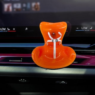Foto 3 | Foto 3 | Asiento De Coche Labubu, Accesorio Decorativo Para Coche, Plástico Naranja - Venta Internacional.