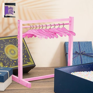 Foto 4 | Foto 4 | Perchero Para Muñecas Civaner Para Niña De 18 Pulgadas Con Colgador De Ropa - Venta Internacional.