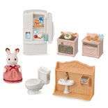 Juego De Muebles Toy Dollhouse Calico Critters Playful Starter - Venta Internacional.