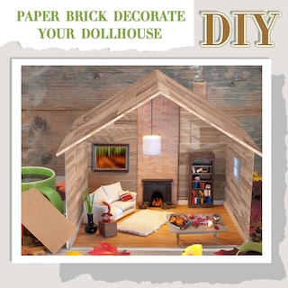 Foto 3 | Foto 3 | Papel Pintado Para Casas De Muñecas Y Flautesan, 24 Unidades, 210 X 297 Mm - Venta Internacional.