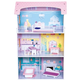 Foto 2 | Foto 2 | Casa de Muñecas de Madera para Niñas Scarlett Kids House color Rosa