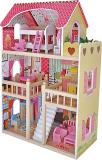 Foto 6 | Foto 6 | Casa de Muñecas con Muebles Kids House color RosaCasita para Niñas Emily