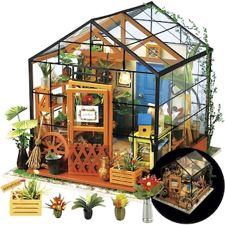 Foto 1 | Foto 1 | Venta Internacional - Kit De Casa En Miniatura Para Bricolaje Rolife Greenhouse Cathy's Con Muebles
