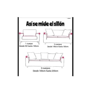 Foto 2 | Foto 2 | Funda De Sofá De 3 Plazas Elástica De Poliéster Multicolor - Venta Internacional.