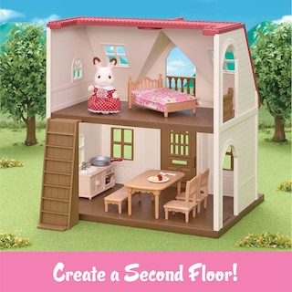 Foto 3 | Foto 3 | Dollhouse Playset Calico Critters Red Roof Cozy Cottage - Venta Internacional