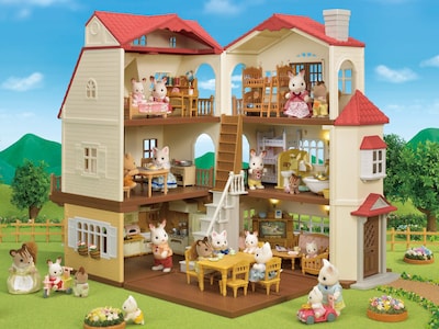 Foto 7 | Foto 7 | Dollhouse Playset Calico Critters Red Roof Cozy Cottage - Venta Internacional