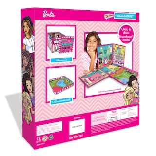Foto 3 | Foto 3 | Caja De Juguetes Y Tapete Barbie Zipbin 40 Doll Dream House - Venta Internacional.
