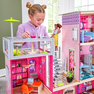 Foto 3 | Foto 3 | Casa De Muñecas Kidkraft Uptown De Madera Moderna Con Luces Y Sonidos - Venta Internacional.
