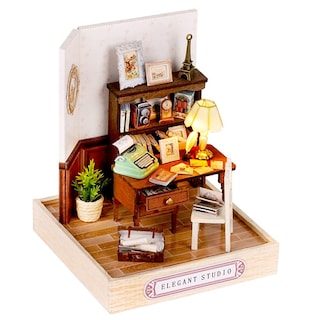Foto 1 | Foto 1 | Kit De Casa De Bricolaje Dollhouse Flever, Habitación Creativa Con Muebles - Venta Internacional.