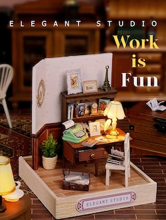 Foto 3 | Foto 3 | Kit De Casa De Bricolaje Dollhouse Flever, Habitación Creativa Con Muebles - Venta Internacional.