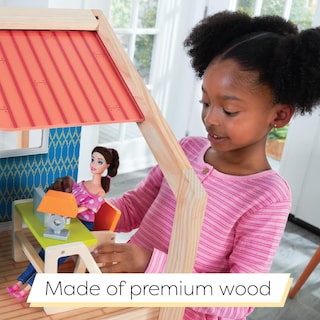 Foto 2 | Foto 2 | Casa De Muñecas Kidkraft So Stylish Mansion Wooden 360 Play, Más De 3 Años - Venta Internacional.