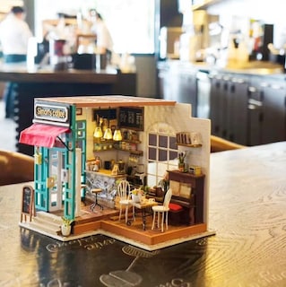 Foto 5 | Foto 5 | Kit Para Hacer Cafeterías En Miniatura Rolife Dg109 Con Muebles - Venta Internacional.