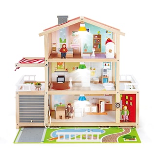 Foto 1 | Foto 1 | Casa De Muñecas Con Forma De Muñeca, Mansión Familiar De 10 Dormitorios Con Accesorios - Venta Internacional.
