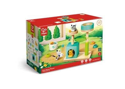Foto 3 | Foto 3 | Set de Juguetes Hape Cute Kitten House Con Juguetes Y Accesorios De Madera - Venta Internacional