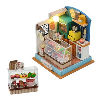 Foto 1 | Foto 1 | Kit De Casa De Muñecas En Miniatura, Casa De Muñecas De Madera Con Luces Led - Venta Internacional.