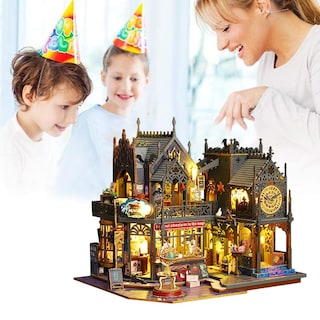 Foto 6 | Foto 6 | Kit De Casa En Miniatura Para Bricolaje De Dollhouse Magic Shop Con Muebles - Venta Internacional.