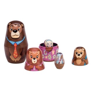 Foto 2 | Foto 2 | Nesting Dolls Schylling Goldilocks, Juego De 5 Latas De 4.25 Pulgadas - Venta Internacional.