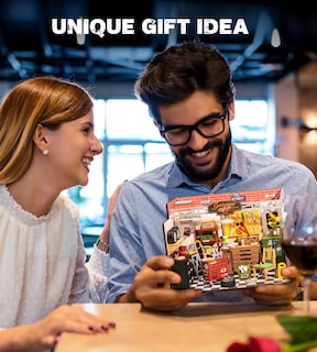 Foto 4 | Foto 4 | Kit De Casa En Miniatura Rowood Garage Workshop Con Led Para Adultos - Venta Internacional.