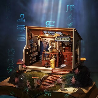 Foto 2 | Foto 2 | Kit De Casa De Muñecas En Miniatura Rolife Mystic Archives Con Led 1:20 - Venta Internacional.