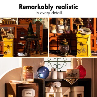 Foto 3 | Foto 3 | Kit De Casa De Muñecas En Miniatura Rolife Mystic Archives Con Led 1:20 - Venta Internacional.
