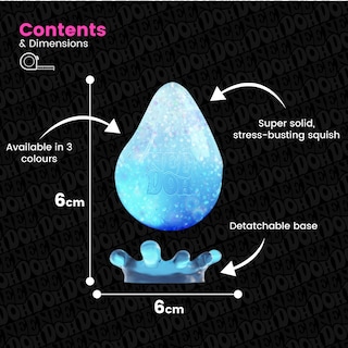 Foto 5 | Foto 5 | Juguete Sensory Squeeze Schylling Needoh Dream Drop De 3 Cm De Altura - Venta Internacional.