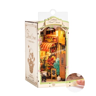 Foto 1 | Foto 1 | Kit De Rincón Para Libros En Miniatura Con Forma De Casa De Muñecas, Rowood, Con Funda Antipolvo - Venta Internacional.
