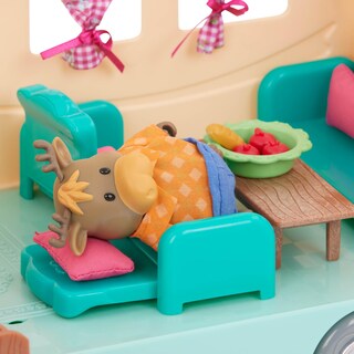 Foto 5 | Foto 5 | Playset Li'l Woodzeez Happy Camper, 35 Unidades Con Moose Family - Venta Internacional.