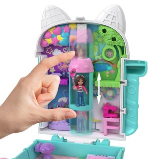 Foto 4 | Foto 4 | Set De Juego Polly Pocket X Gabby's Dollhouse Con Micromuñecas - Venta Internacional.