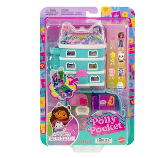 Foto 6 | Foto 6 | Set De Juego Polly Pocket X Gabby's Dollhouse Con Micromuñecas - Venta Internacional.