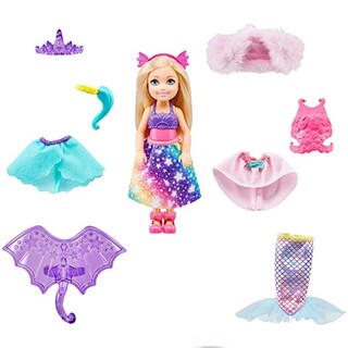 Foto 1 | Foto 1 | Venta Internacional- Barbie Dreamtopia Set De Disfraces Chelsea Muñeca Para Niñas De 3 Años En Adelante