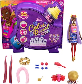 Foto 1 | Foto 1 | Venta Internacional- Barbie Color Reveal, Set De Fiesta Sorpresa, Muñecas Cabello Rojo Para Niñas De 3 Años En Adelante