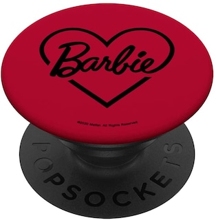 Foto 1 | Foto 1 | Venta Internacional- Logotipo De Barbie Corazón Popsockets Popgrip Intercambiable