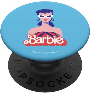 Foto 1 | Foto 1 | Venta Internacional- Barbie Vintage Logo Rojo Popsockets Popgrip Intercambiable