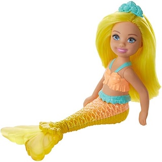 Foto 1 | Foto 1 | Venta Internacional- Muñeca Barbie Dreamtopia Chelsea Mermaid, 6.5 Pulgadas Con Cabello Y Cola Amarillos