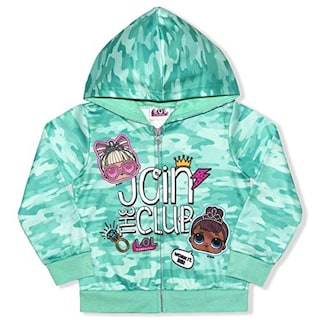 Foto 1 | Foto 1 | Venta Internacional - Mga Lol Surs Surs Sursión ¡únete Al Club Chaqueta Con Capucha Con Sudadera, Aqua, Talla 5