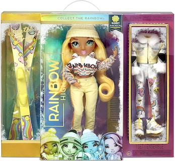 Foto 1 | Foto 1 | Venta Internacional- Rainbow High Winter Break Sunny Madison – Muñeca De Moda Amarilla Para Vacaciones De Invierno