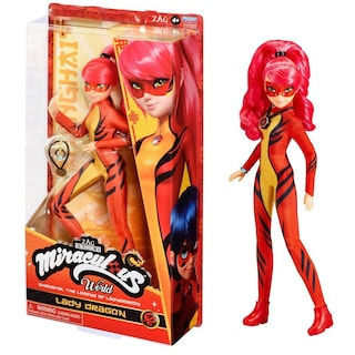 Foto 4 | Foto 4 | Muñeca Miraculous World Dama Dragon