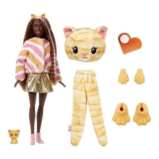 Foto 2 | Foto 2 | Muñeca Barbie Cutie Reveal Gatito