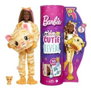 Foto 5 | Foto 5 | Muñeca Barbie Cutie Reveal Gatito