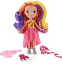 Venta Internacional - Muñeca Moderna de Fisher-Price Estilo Desplegable Sunny Day con Accesorios