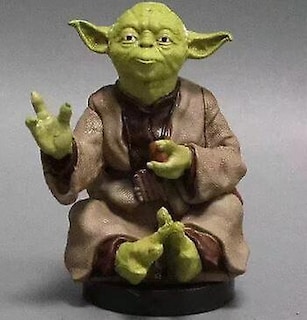 Foto 4 | Foto 4 | Venta Internacional - Figura De Juguete Star Wars Master Yoda, Estatua De Pvc De 8 Cm