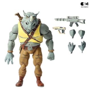 Foto 2 | Foto 2 | Venta Internacional - Figura De Acción Neca Ninja De 18 Cm Con Asistencia De Pie Bull Head Vs Pi