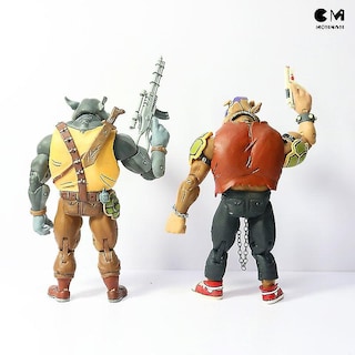 Foto 4 | Foto 4 | Venta Internacional - Figura De Acción Neca Ninja De 18 Cm Con Asistencia De Pie Bull Head Vs Pi